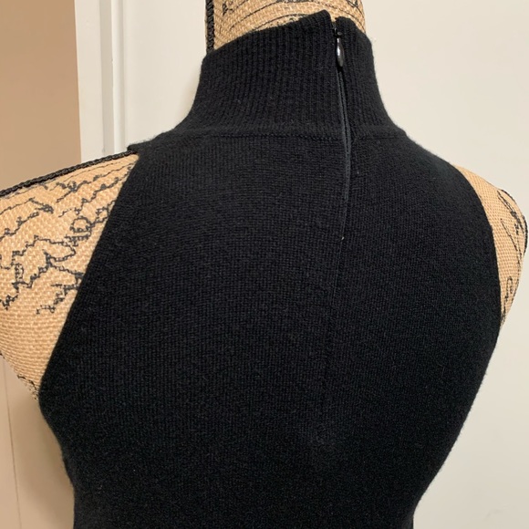 Vince Sleeveless Cashmere Beaded Sheath Dress M - Picture 6 of 9